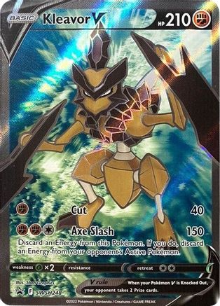 Kleavor V (Full Art) - SWSH248 SWSH248/307 - SWSH Sword & Shield Promo Cards Holofoil