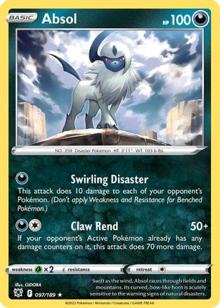 Absol - 097/189 97 - Deck Exclusives