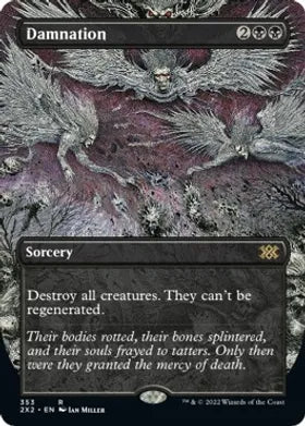 Damnation (2X2-073) - Double Masters 2022 Foil