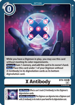 X Antibody (BT9-109) - X Record