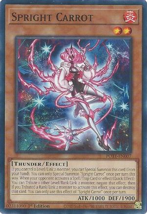 Spright Carrot (POTE-EN007) - Power of the Elements 1st Edition