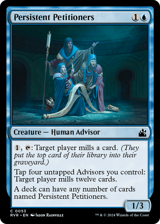 Persistent Petitioners (RVR-053) - Ravnica Remastered Foil