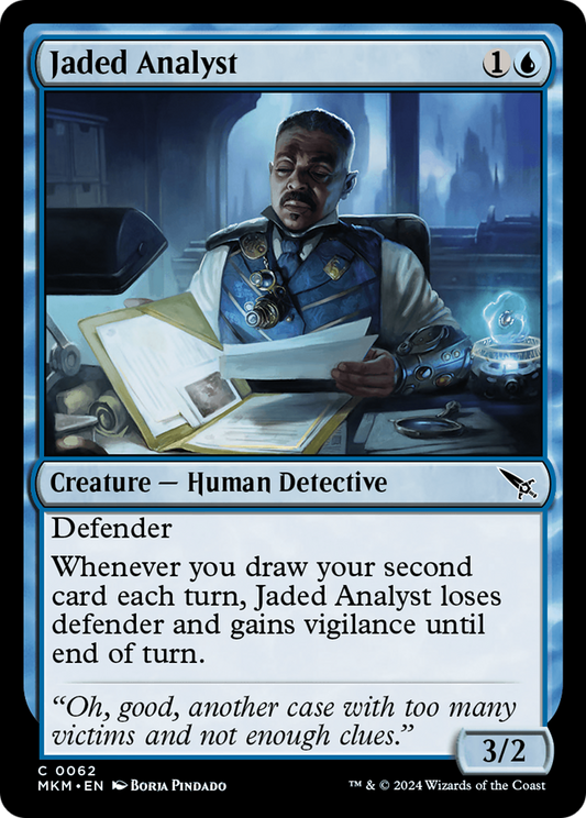 Jaded Analyst Foil