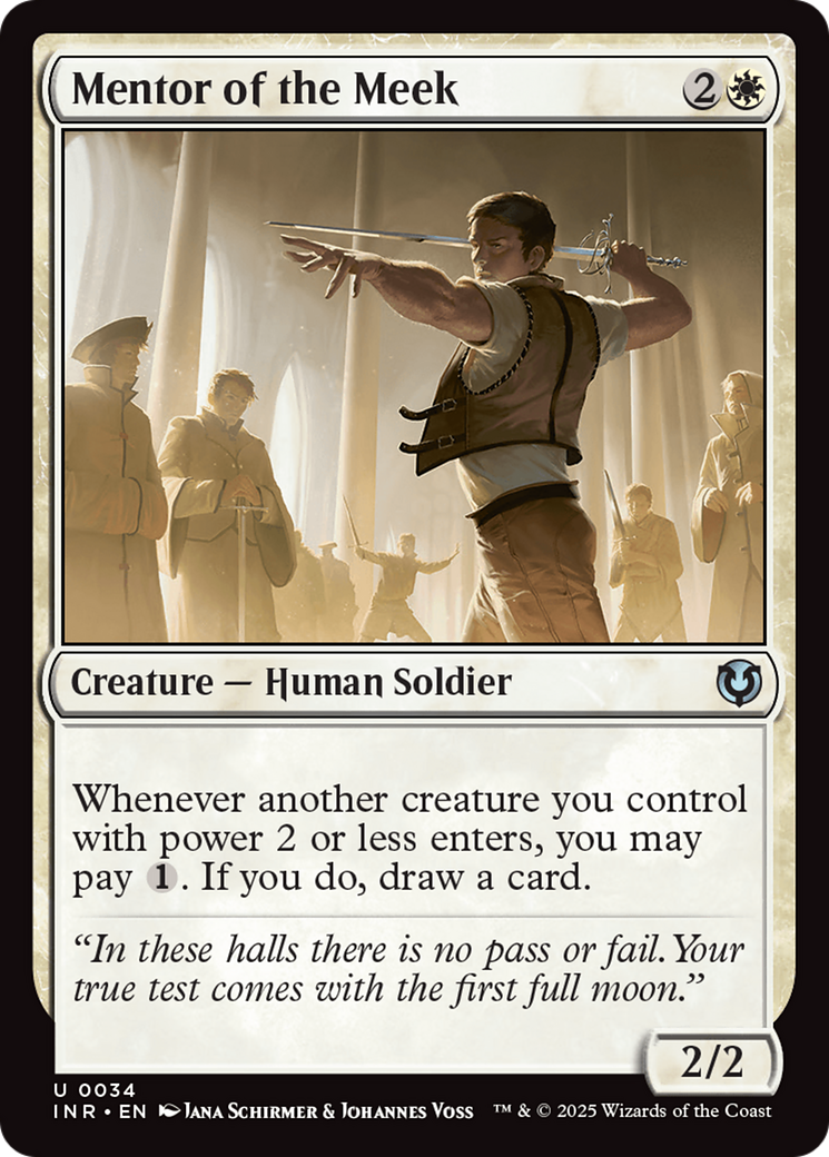Mentor of the Meek (-034) - Innistrad Remastered Foil