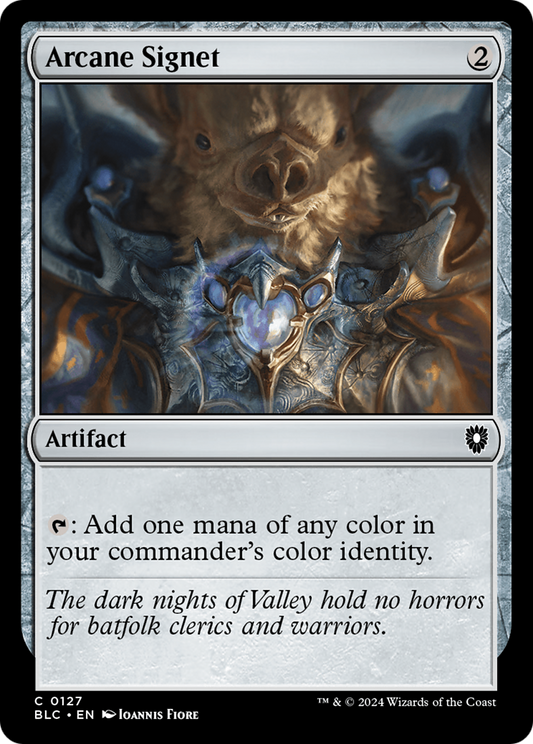 Arcane Signet (BLC-127) - Bloomburrow Commander