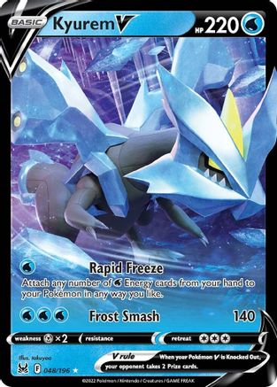 Kyurem V 48/196 - SWSH11 Lost Origin Holofoil