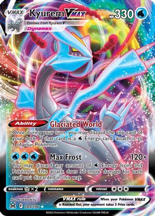 Kyurem VMAX 49/196 - SWSH11 Lost Origin Holofoil