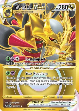 Giratina VSTAR Gold Secret