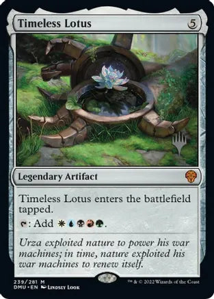 Timeless Lotus (DMU-239) - Dominaria United Foil