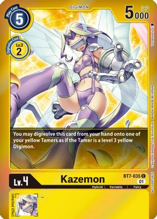 Kazemon (Event Pack 3) (BT7-035) - Next Adventure Foil