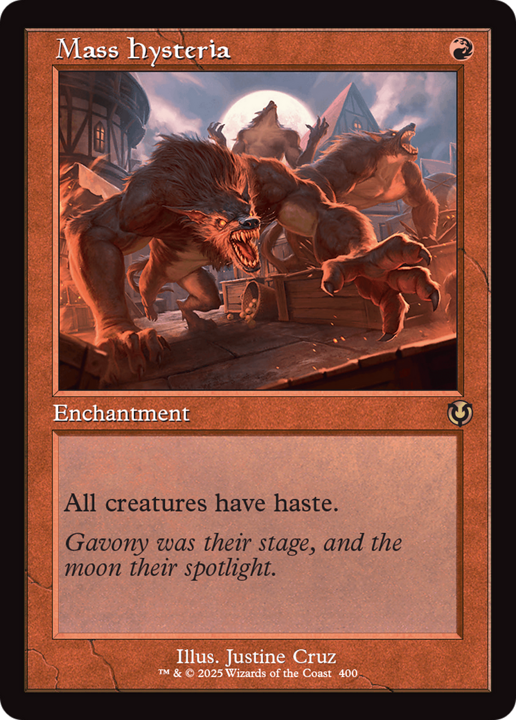Mass Hysteria (Retro Frame) (-400) - Innistrad Remastered