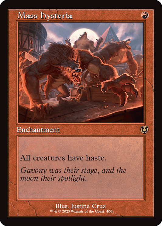 Mass Hysteria (Retro Frame) (-400) - Innistrad Remastered