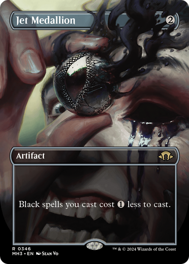 Jet Medallion (Borderless) (MH3-346) - Modern Horizons 3 (Borderless) Foil