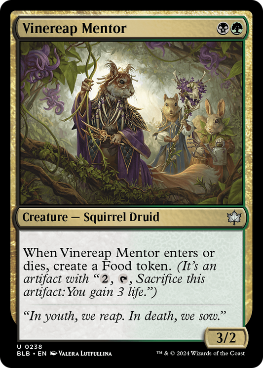 Vinereap Mentor (BLB-238) - Bloomburrow