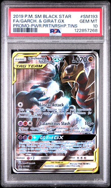 Garchomp & Giratina GX SM193 PSA 10