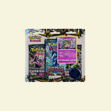 Pokemon - S&M Forbidden Light + Burning Shadows 3 Pack Blister
