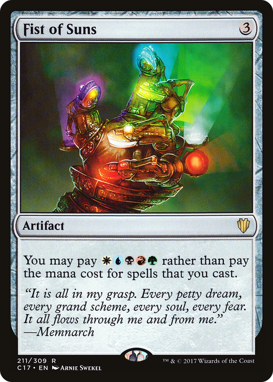 Fist of Suns (C17-211) - Commander 2017