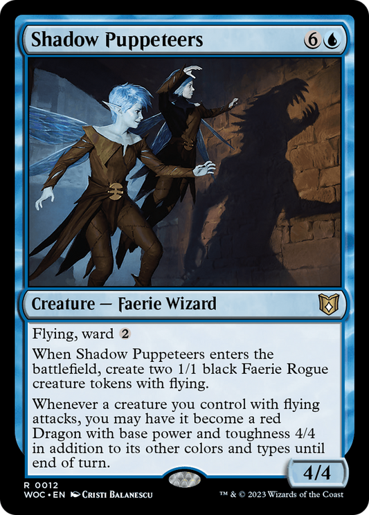 Shadow Puppeteers (WOC-012) - Wilds of Eldraine Commander