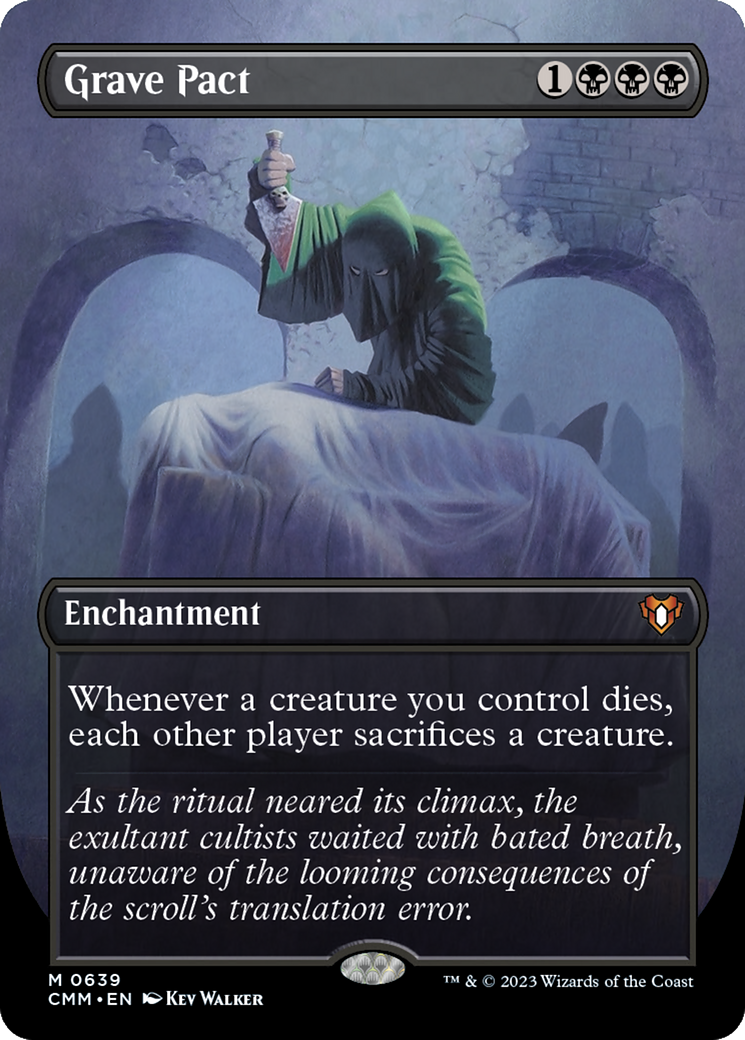 Grave Pact (CMM-639) - Commander Masters (Borderless)
