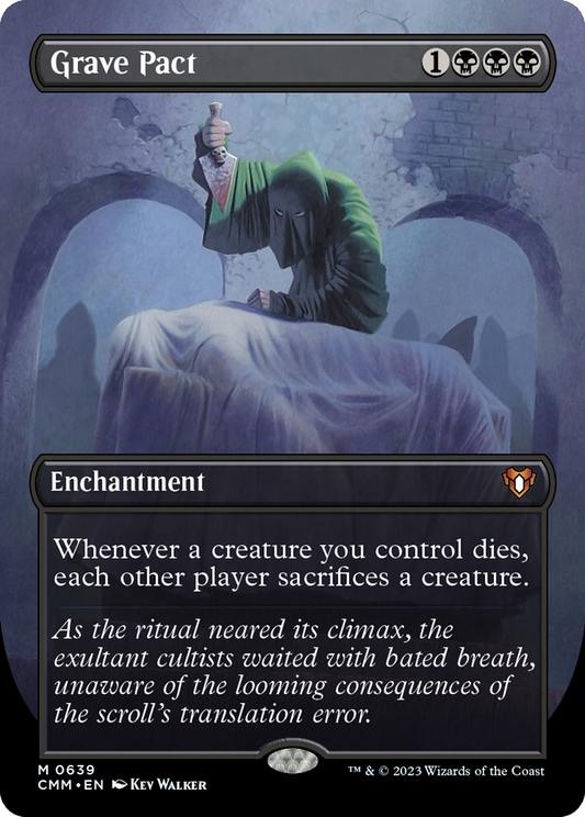 Grave Pact (CMM-639) - Commander Masters (Borderless)