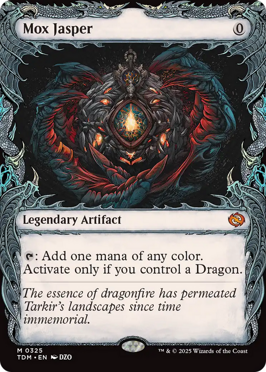 Mox Jasper (Showcase) (TDM-325) - Tarkir: Dragonstorm