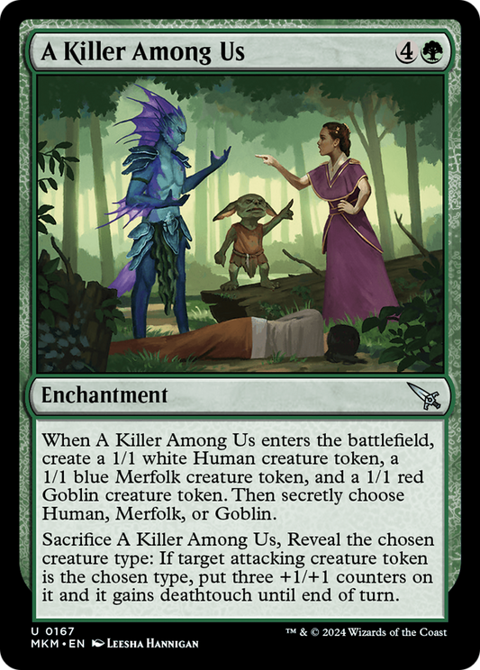 A Killer Among Us Foil