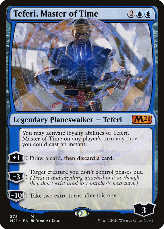 Teferi, Master of Time (M21-275) - Core Set 2021 Foil