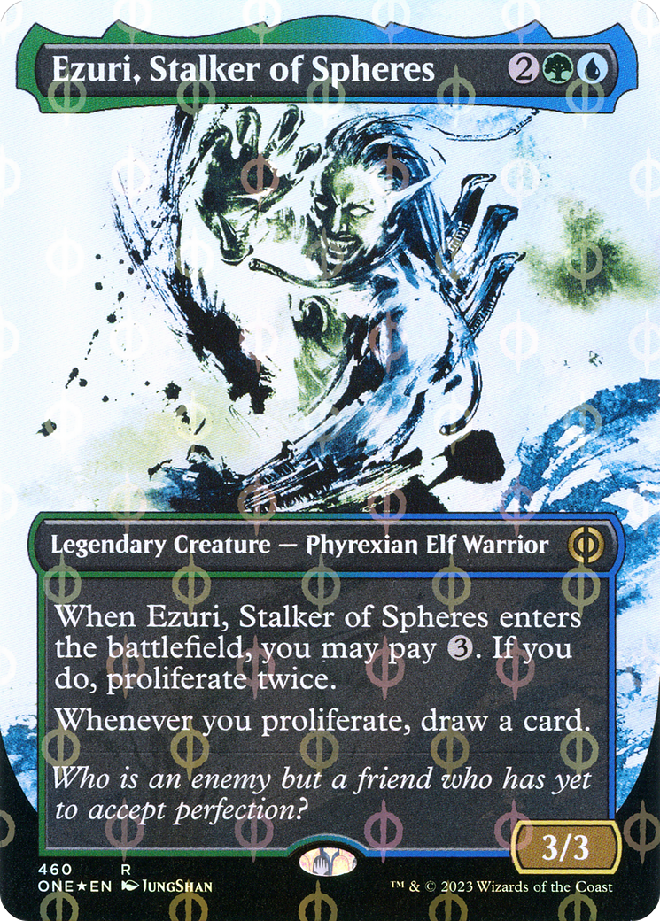 Ezuri, Stalker of Spheres Borderless Step-compleat 460