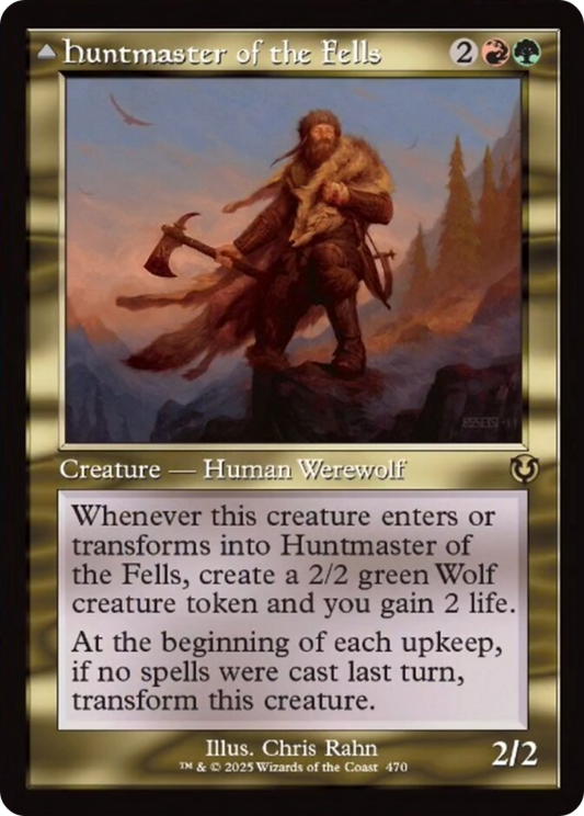 Huntmaster of the Fells (Retro Frame) (-470) - Innistrad Remastered