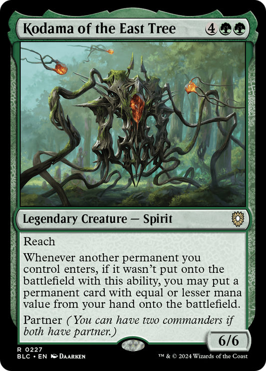 Kodama of the East Tree (BLC-227) - Bloomburrow Commander