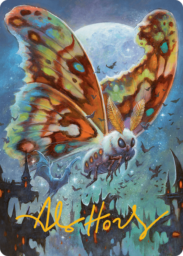Luminous Broodmoth // Luminous Broodmoth (ABLB-048) - Bloomburrow Art Series (Borderless) Foil