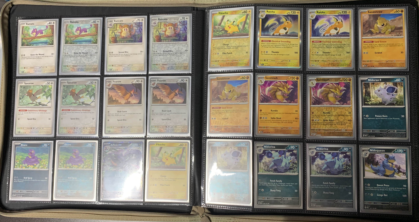 Pokemon - English Scarlet & Violet 151 Master Set Binder
