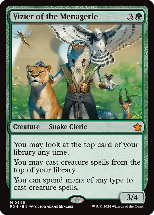 Vizier of the Menagerie (FDN-649) - Foundations