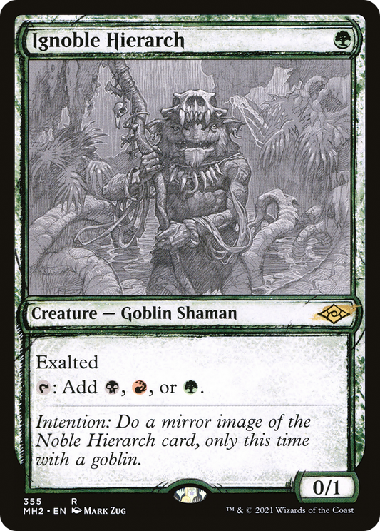 Ignoble Hierarch Showcase