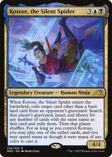 Kotose, the Silent Spider