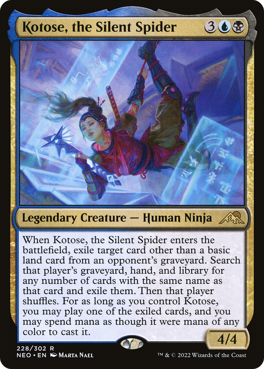 Kotose, the Silent Spider Foil