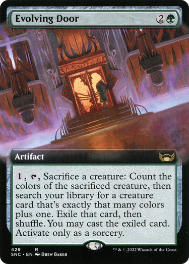Evolving Door (SNC-429) - Streets of New Capenna: (Extended Art)