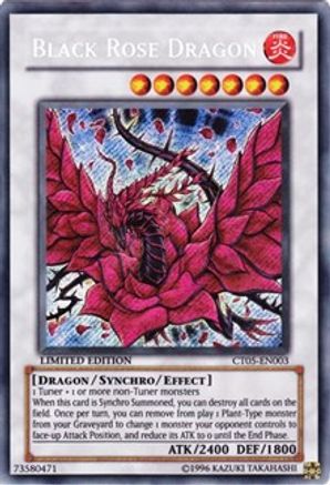 Black Rose Dragon (CT05-EN003) - 2008 Collectors Tin Limited