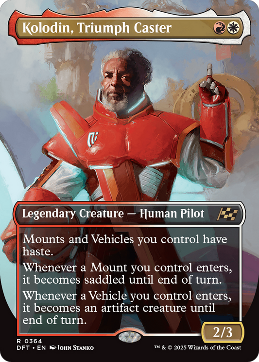 Kolodin, Triumph Caster (Borderless) (DFT-364) - Aetherdrift