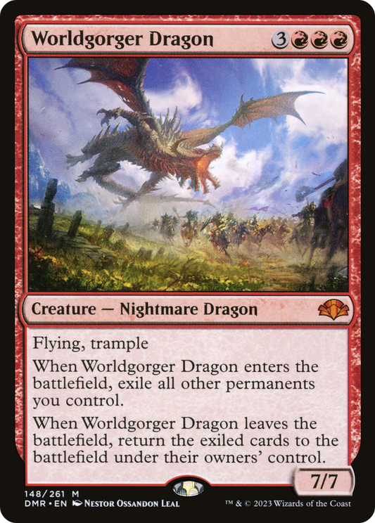 Worldgorger Dragon (DMR-148) - Dominaria Remastered Foil