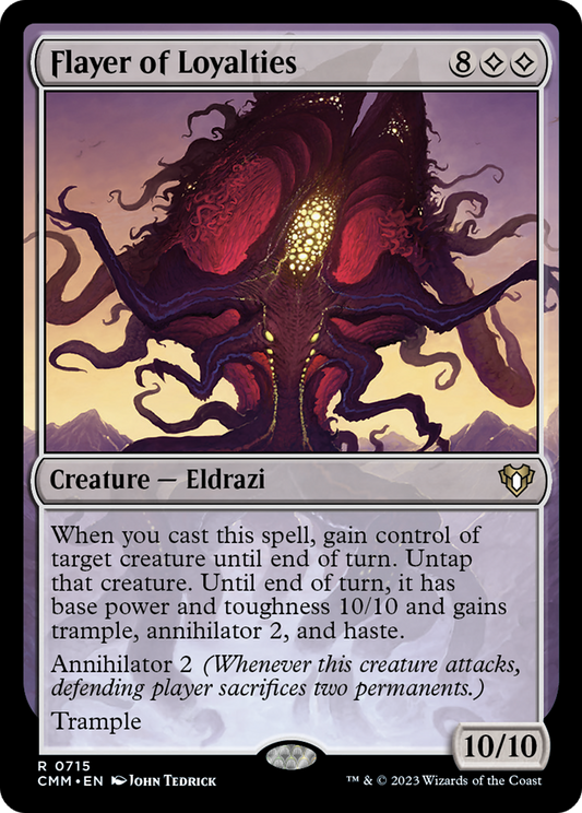 Flayer of Loyalties (CMM-715) - Commander Masters