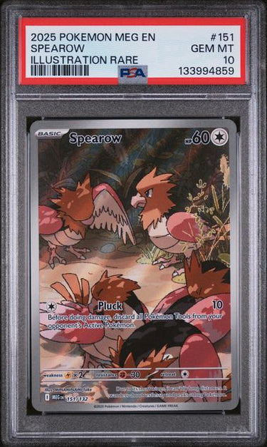 Spearow 151/132 PSA 10