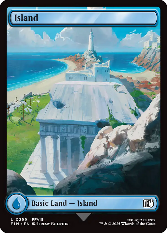 Island (0299) (FIN-299) - FINAL FANTASY Foil