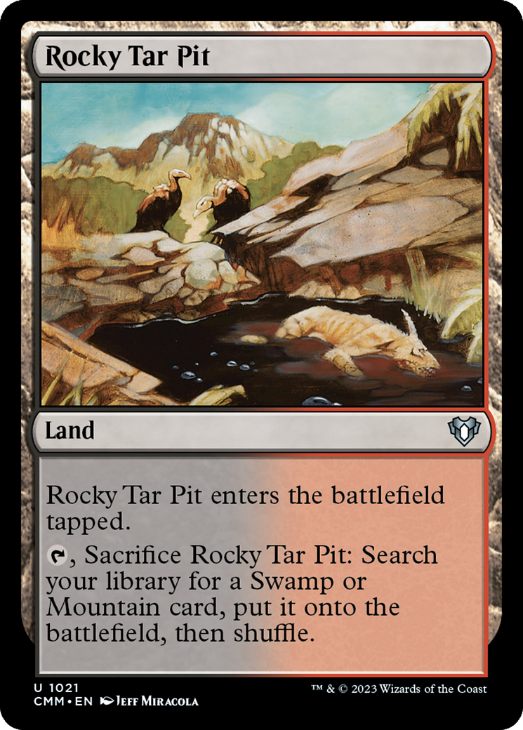Rocky Tar Pit (CMM-1021) - Commander Masters