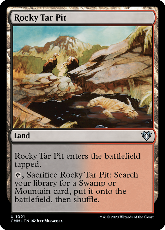 Rocky Tar Pit (CMM-1021) - Commander Masters