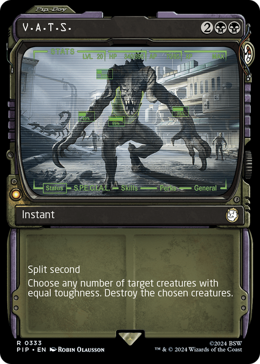 V.A.T.S. Showcase Surge Foil