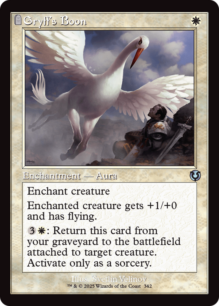 Gryff's Boon (Retro Frame) (-342) - Innistrad Remastered