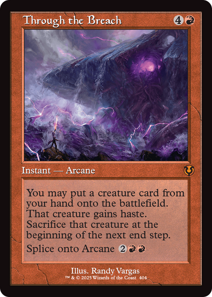 Through the Breach (Retro Frame) (-404) - Innistrad Remastered Foil