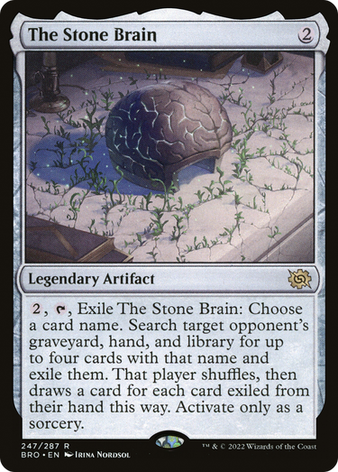 The Stone Brain (BRO-247) - The Brothers' War