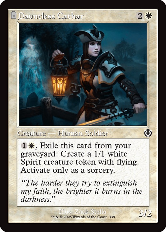 Dauntless Cathar (Retor Frame) (-339) - Innistrad Remastered
